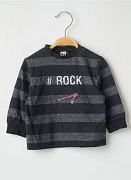 T-shirt noir 3 POMMES garcon