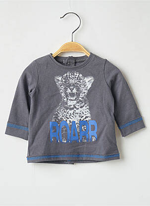T-shirt gris 3 POMMES garçon