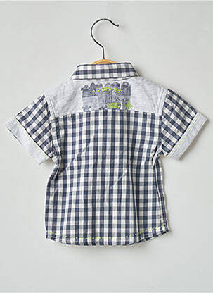 Chemise manches courtes gris 3 POMMES garçon