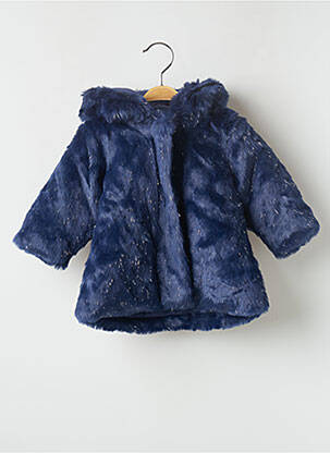 Manteau long bleu ABSORBA fille