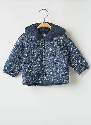 Manteau court bleu marine ABSORBA fille