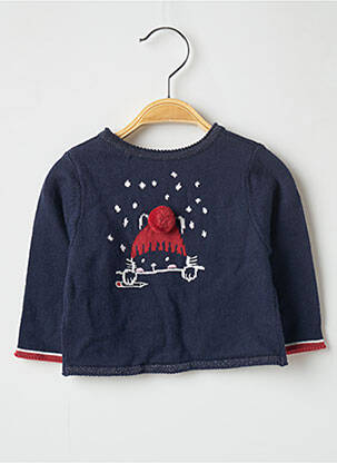 Pull bleu marine ABSORBA fille