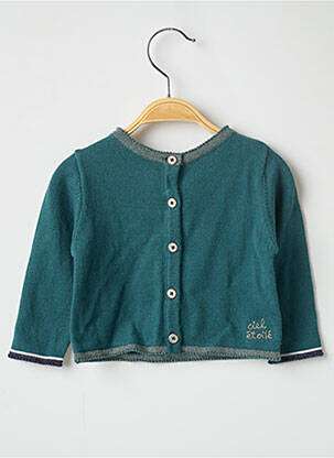 Pull vert ABSORBA fille