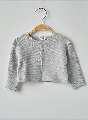 Gilet manches longues gris ABSORBA enfant