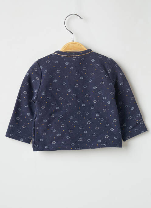 Gilet manches longues bleu marine ABSORBA pour fille