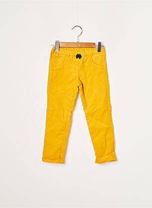 Pantalon droit jaune ABSORBA fille