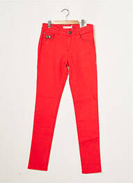 Jeans skinny rouge CATIMINI fille