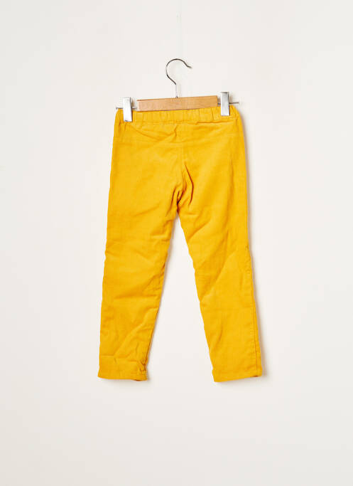Pantalon droit jaune ABSORBA fille