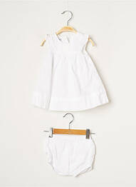Robe mi-longue blanc ABSORBA fille