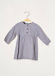 Robe mi-longue bleu marine ABSORBA fille