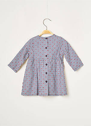 Robe mi-longue bleu marine ABSORBA fille