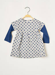 Robe mi-longue bleu ABSORBA fille