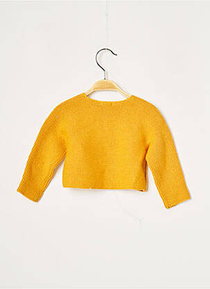 Gilet manches longues jaune ABSORBA enfant
