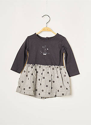 Robe mi-longue gris ABSORBA fille