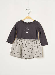 Robe mi-longue gris ABSORBA fille