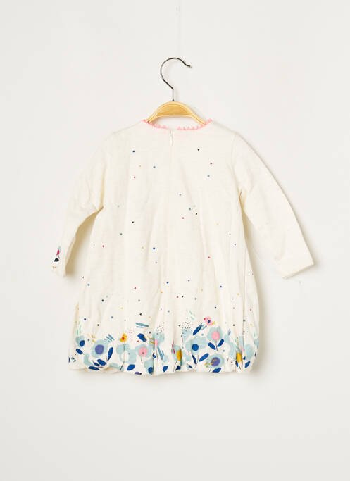 Robe mi-longue blanc CATIMINI pour fille