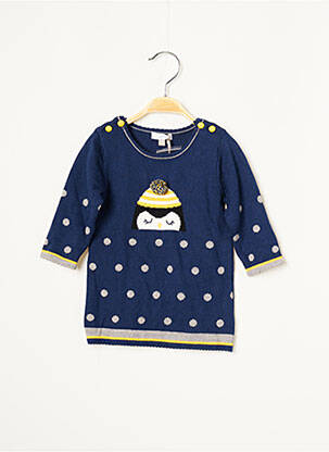 Robe mi-longue bleu ABSORBA fille