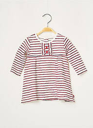 Robe mi-longue rouge ABSORBA fille