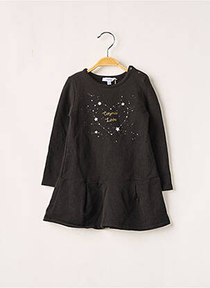 Robe mi-longue noir ABSORBA fille