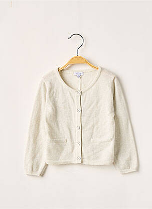 Gilet manches longues argent ABSORBA fille