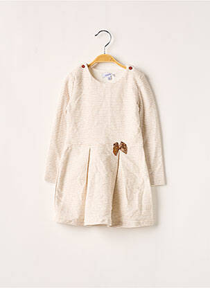 Robe mi-longue beige ABSORBA fille