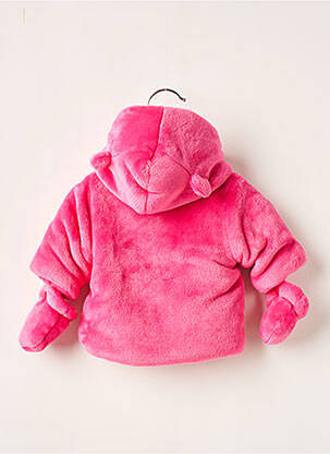 Manteau court rose ABSORBA enfant