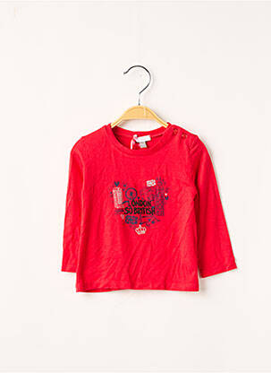 T-shirt rouge ABSORBA pour fille