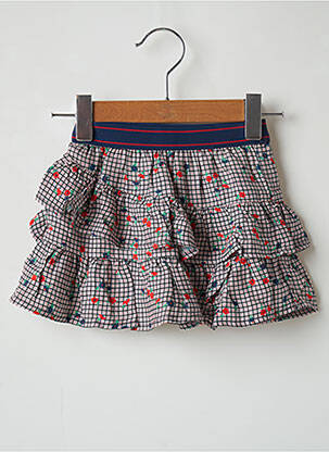 Jupe courte bleu marine ABSORBA fille