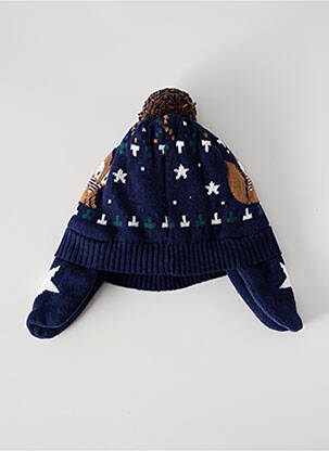 Bonnet bleu marine ABSORBA garçon