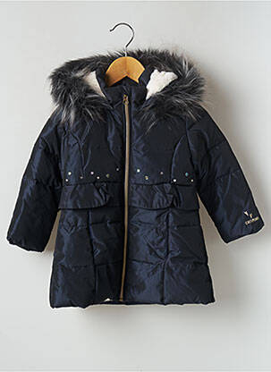 Manteau long bleu CATIMINI fille