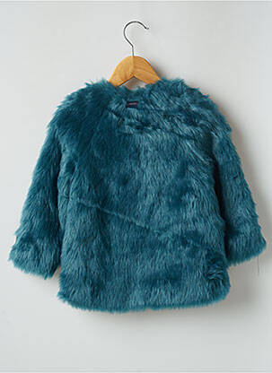 Manteau court bleu CATIMINI fille