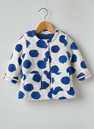 Manteau long blanc CATIMINI fille