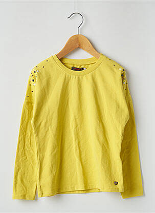 T-shirt jaune CATIMINI fille
