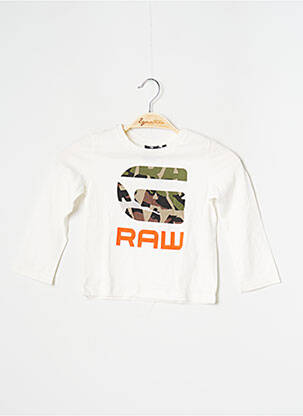 T-shirt gris G STAR garçon