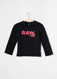 T-shirt noir G STAR garcon