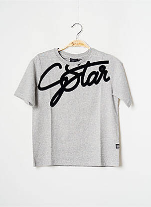 T-shirt gris G STAR fille