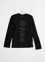 T-shirt noir G STAR garcon