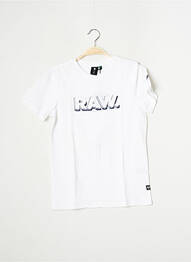 T-shirt blanc G STAR garcon