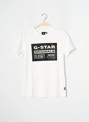 T-shirt beige G STAR garçon