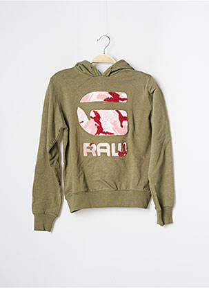 Sweat-shirt kaki G STAR fille