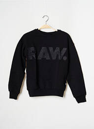 Sweat-shirt noir G STAR fille