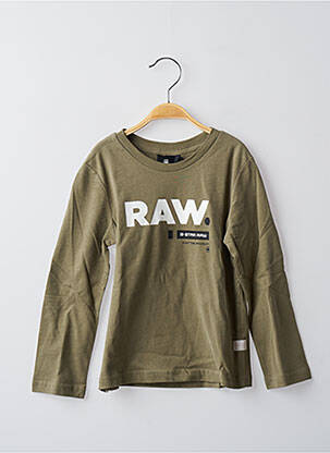 T-shirt vert G STAR garçon