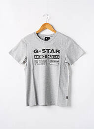T-shirt gris G STAR garcon