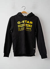 Sweat-shirt noir G STAR pour garçon seconde vue