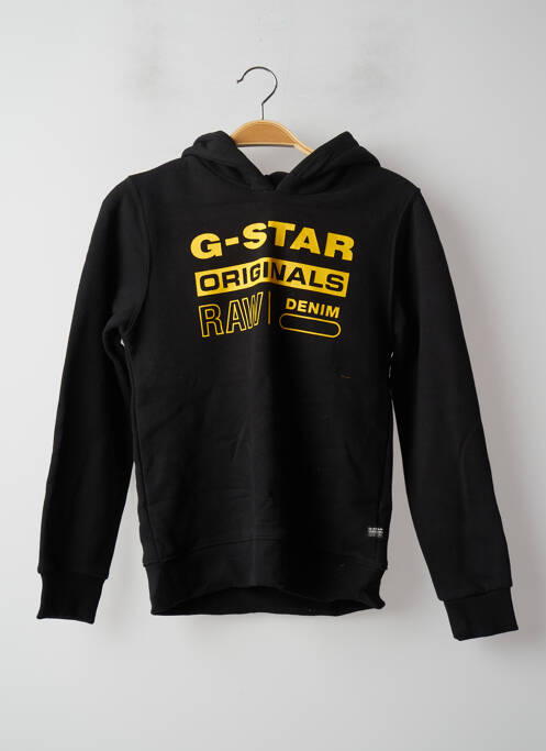 Sweat-shirt noir G STAR pour garçon