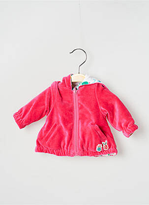 Gilet manches longues rose CATIMINI fille