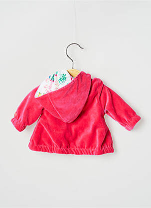 Gilet manches longues rose CATIMINI fille