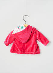 Gilet manches longues rose CATIMINI pour fille seconde vue