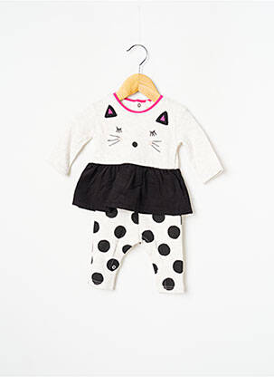 Combi-pantalon beige CATIMINI fille