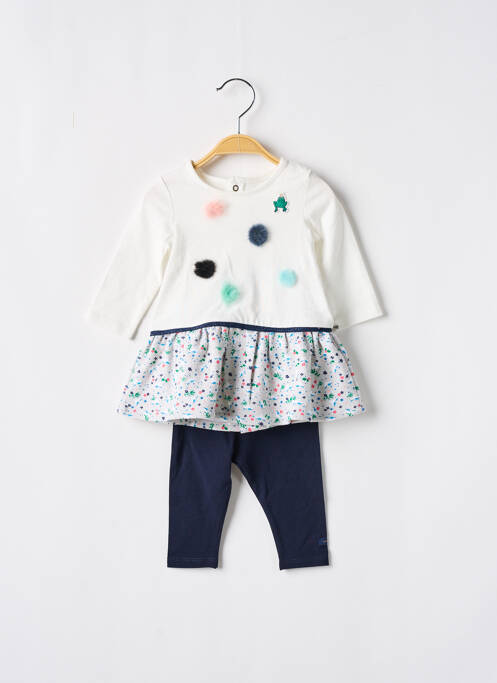 Ensemble pantalon blanc CATIMINI pour fille